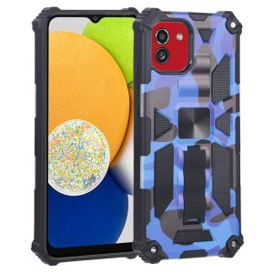 Galaxy A03 Camouflage Case with Stand