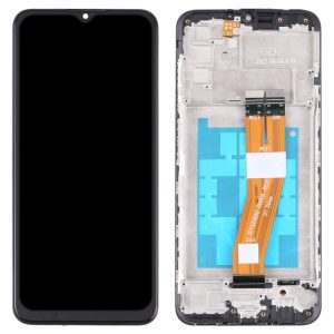 Galaxy A03s LCD Screen and Digitizer Full Assembly with Frame