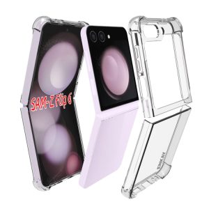 Samsung Galaxy Z Flip6 Clear TPU Shockproof Anti-slip Phone Case